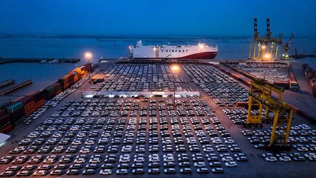 越南车企VinFast向北美出口第二批电动汽车 - Ảnh 1.