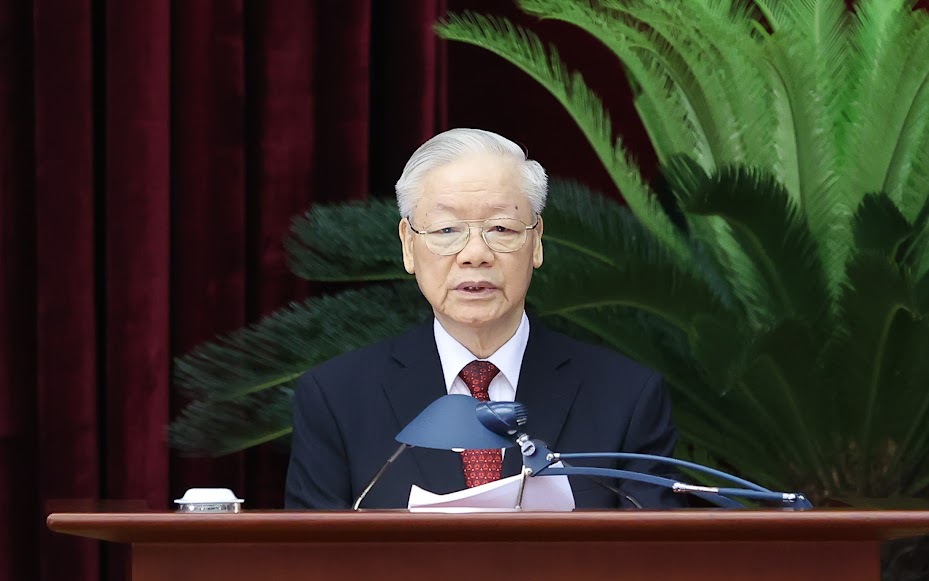 越共第十三届中央委员会第七次全体会议正式开幕