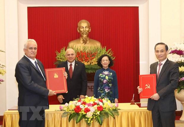 越南共产党与古巴共产党加强合作 - Ảnh 2.
