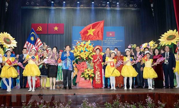 越南马来西亚建交50周年纪念典礼在胡志明市举行 - Ảnh 1.