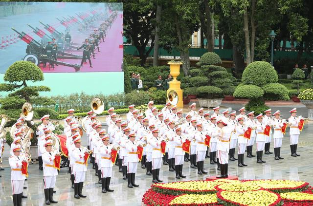 越南国家主席武文赏举行仪式 欢迎韩国总统访问越南 - Ảnh 2.