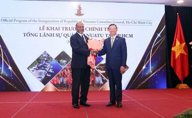 瓦努阿图共和国驻胡志明市总领事馆正式开馆 - Ảnh 1.