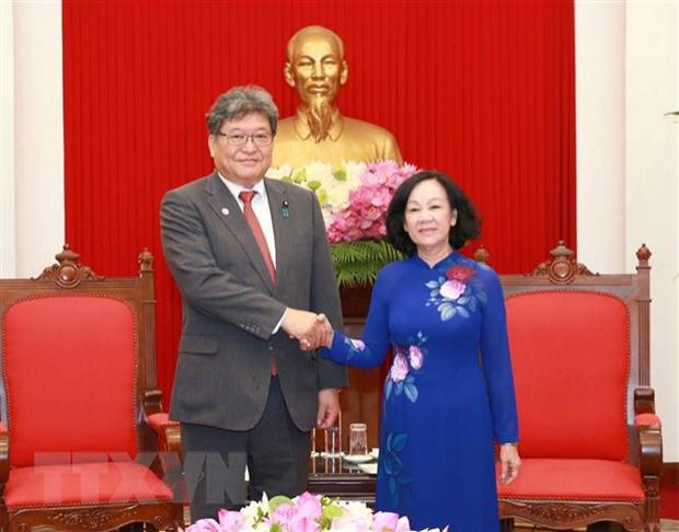 巩固越南共产党与日本自民党合作关系 - Ảnh 1.