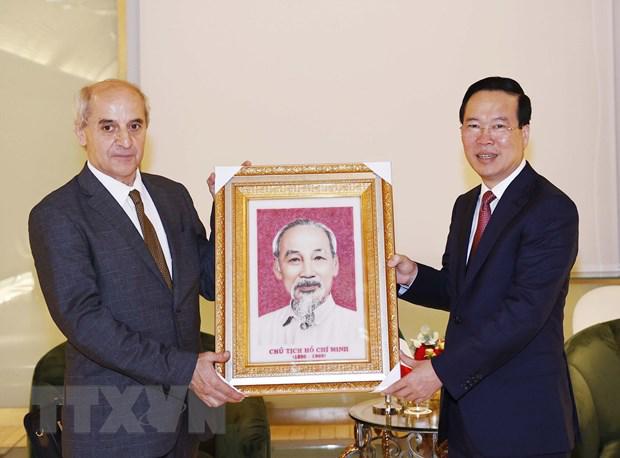 越南国家主席武文赏会见意大利各政党领导 - Ảnh 1.