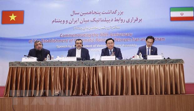 越南国会主席王廷惠：越南与伊朗合作促进和平与发展 - Ảnh 2.