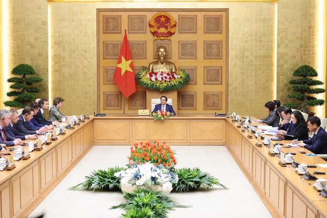 越南政府总理范明正接见荷兰企业代表团- Ảnh 2.
