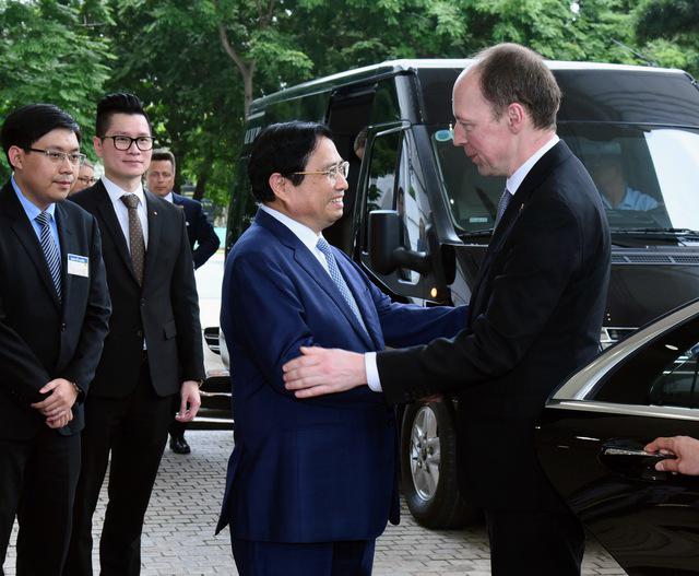 越南政府总理范明正会见芬兰议会议长尤西•哈拉阿霍- Ảnh 1.