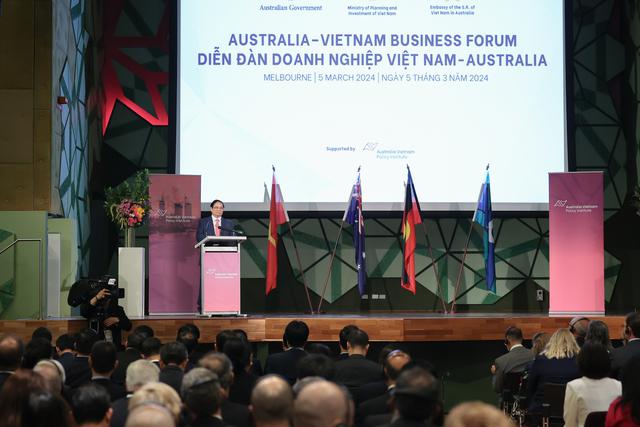 范明正总理出席越南澳大利亚企业论坛- Ảnh 2.