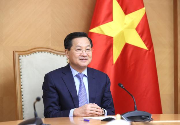 越南政府副总理黎明慨与美国财政部长通电话- Ảnh 1.