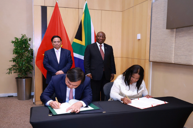 范明政总理和南非总统宣布越南与南非关系提升为战略伙伴关系- Ảnh 3.