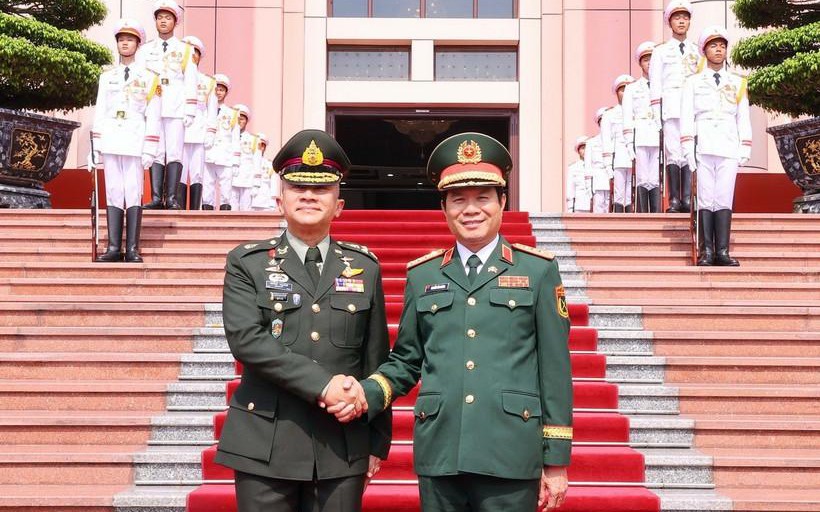泰国皇家武装部队总司令对越南进行正式访问