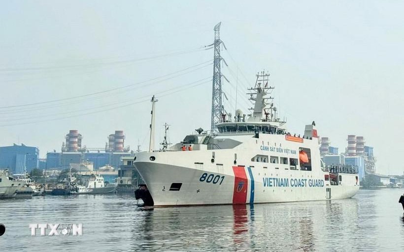 越南海警警船访问印尼