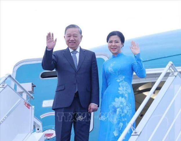 越共中央总书记苏林和夫人将对大韩民国进行国事访问- Ảnh 1.