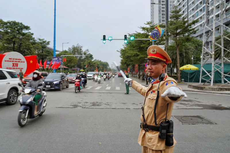 确保越南共产党第十四次全国代表大会绝对安全- Ảnh 1.
