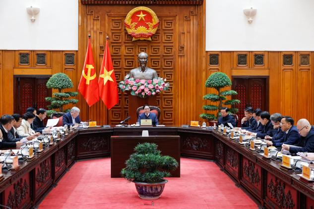 范明政总理主持召开政府常务会议  审批有关核电项目的报告- Ảnh 1.