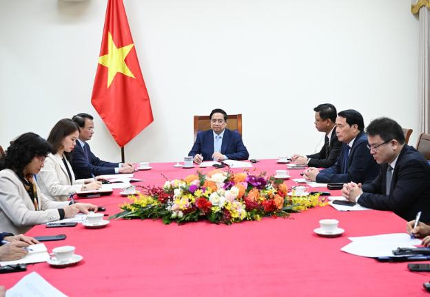 范明政总理同阿联酋总统穆罕默德通电话- Ảnh 2.