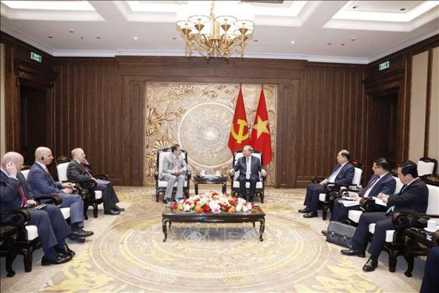 越共中央总书记苏林会见美国企业高管- Ảnh 2.
