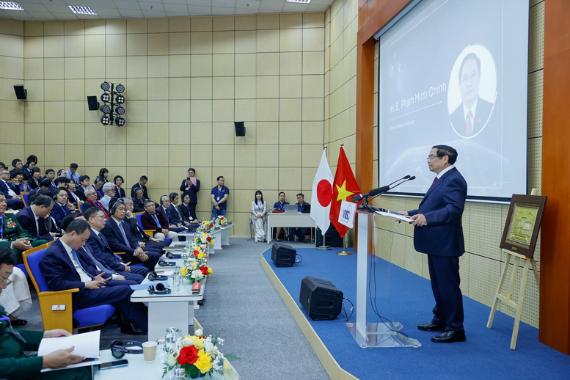 范明政总理出席越日航天愿景论坛和越南航天中心落成仪式- Ảnh 3.