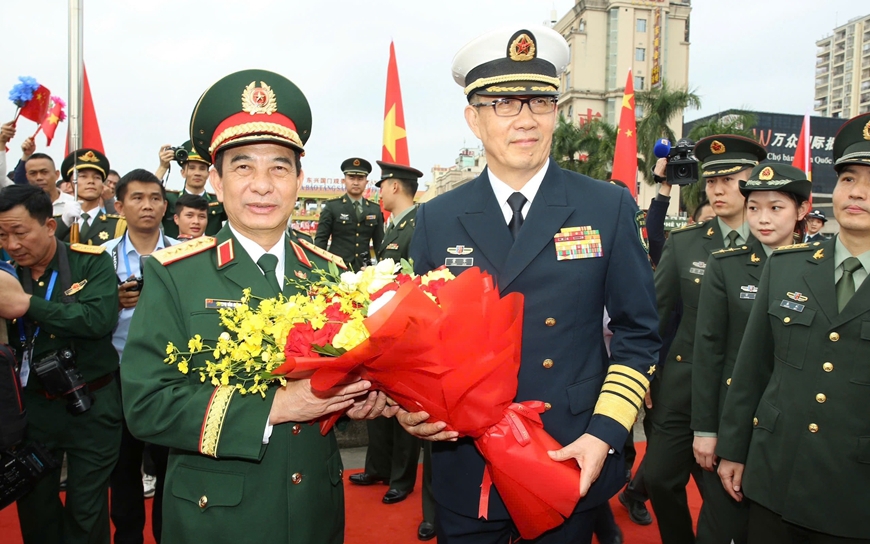 越南中国第十次边境国防友好交流活动