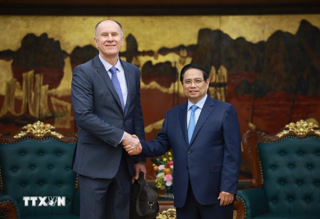 范明政总理会见国际货币基金组织代表团- Ảnh 1.