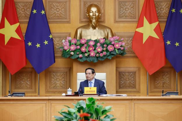 范明政总理接见欧盟及成员各国驻越南使节- Ảnh 3.