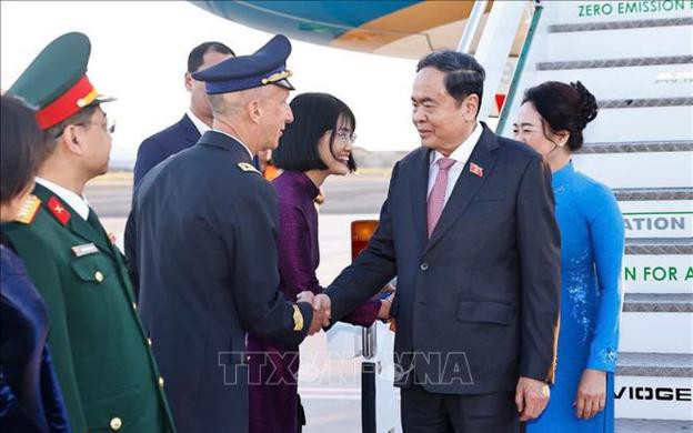 越南国会主席陈青敏开始对意大利进行正式访问