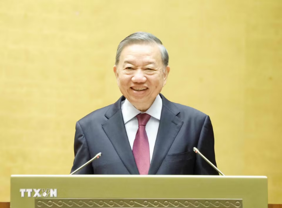 总书记、国家主席苏林出席贯彻落实越共十四大对外路线的第06号决议全国会议- Ảnh 2. 总书记、国家主席苏林出席贯彻落实越共十四大对外路线的第06号决议全国会议- Ảnh 2.