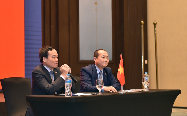 Chùm ảnh: Phó Thủ tướng Trần Lưu Quang thăm chính thức Ai Cập - Ảnh 1.