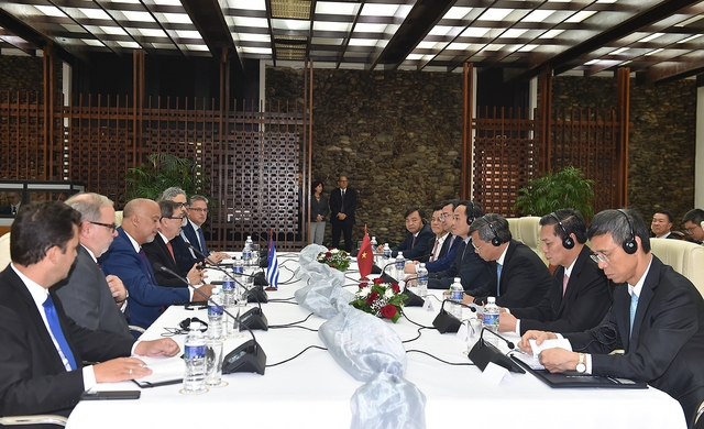 Chùm ảnh: Phó Thủ tướng Trần Lưu Quang thăm chính thức Cuba- Ảnh 12.