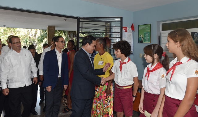 Chùm ảnh: Phó Thủ tướng Trần Lưu Quang thăm chính thức Cuba- Ảnh 21.