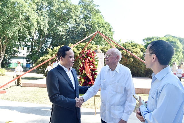 Chùm ảnh: Phó Thủ tướng Trần Lưu Quang thăm chính thức Cuba- Ảnh 9.