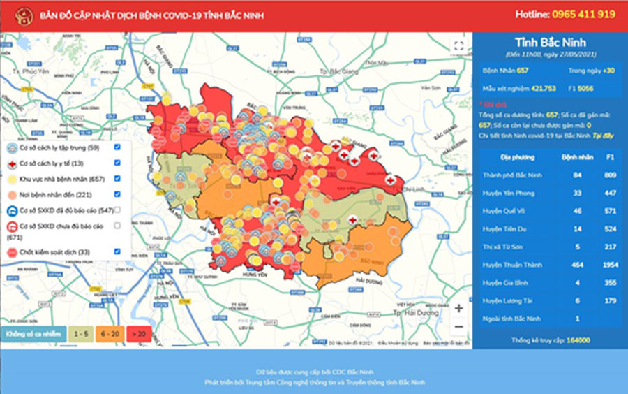 Khám phá bản đồ dịch bệnh Bắc Ninh 2024 để có thông tin cập nhật và chính xác nhất. Hãy liên hệ với chúng tôi để có một chuyến đi an toàn và đáng nhớ tại địa chỉ từ 6h đến 11/12/