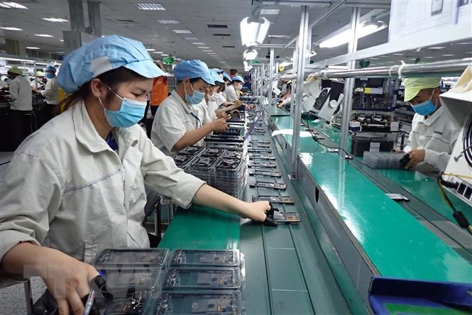 Chỉ số sản xuất công nghiệp của Hà Nội tháng 22023 tăng 94