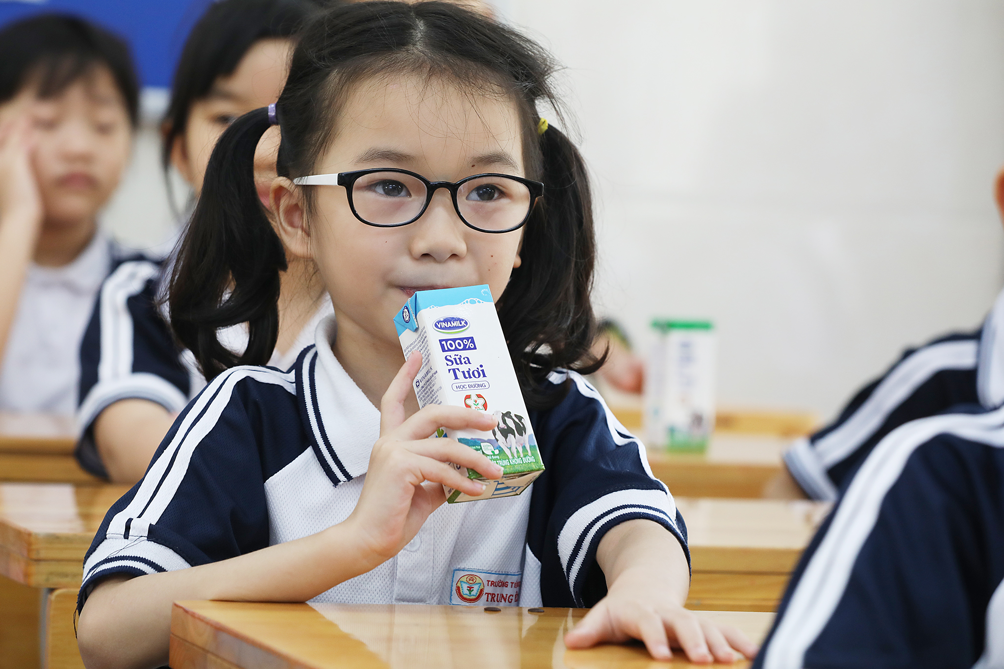 Hơn 1 Triệu Trẻ Em Hà Nội Được Thụ Hưởng Sữa Học Đường