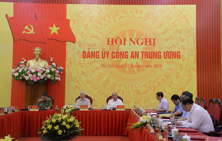 Tổng Bí thư, Chủ tịch nước dự, chỉ đạo hội nghị Đảng uỷ Công an Trung ương