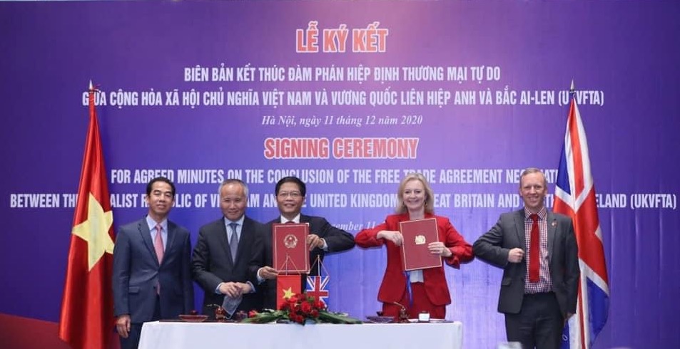 Chính thức kết thúc đàm phán FTA Việt Nam-Vương quốc Anh