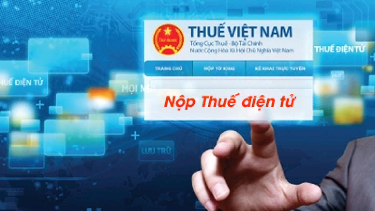 dịch vụ thuế điện tử.