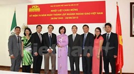 Vietnamese embassies celebrate 70 years of diplomatic sector