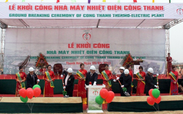 Thermal power plant ground-broken in Thanh Hóa