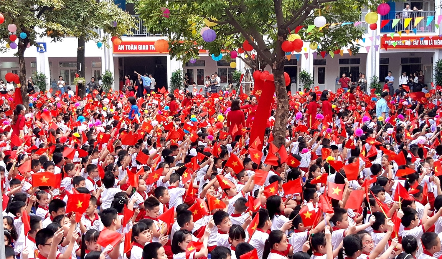 Không khí năm học mới