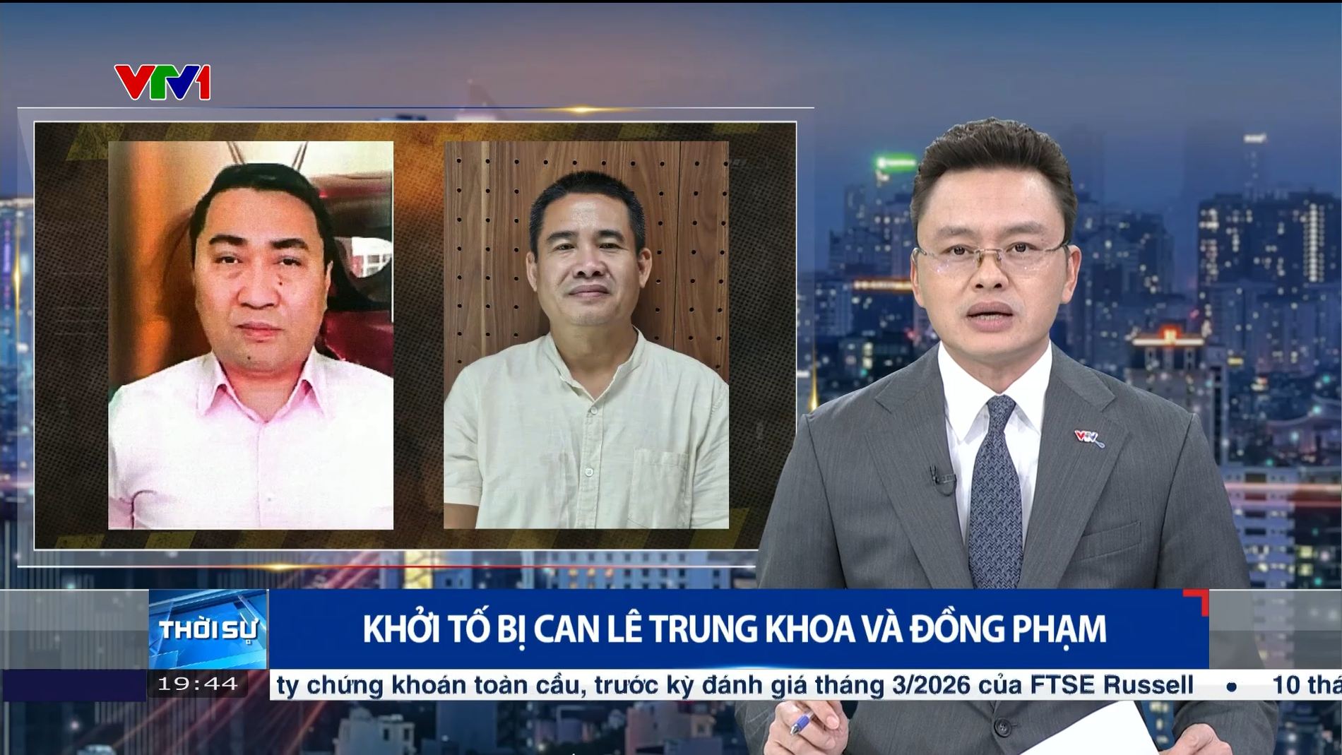 Khởi tố bị can Lê Trung Khoa và đồng phạm