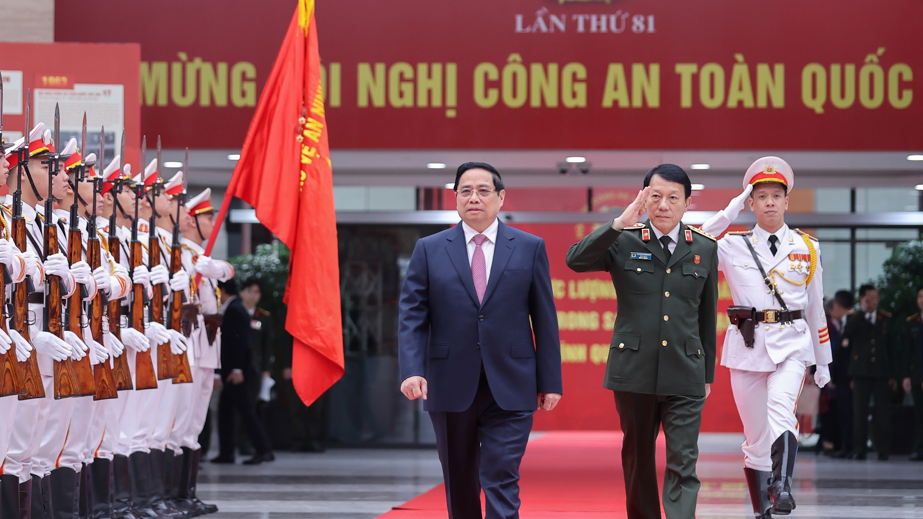 Lực lượng công an nhân dân đóng vai trò kiến tạo môi trường an toàn, lành mạnh để phát triển