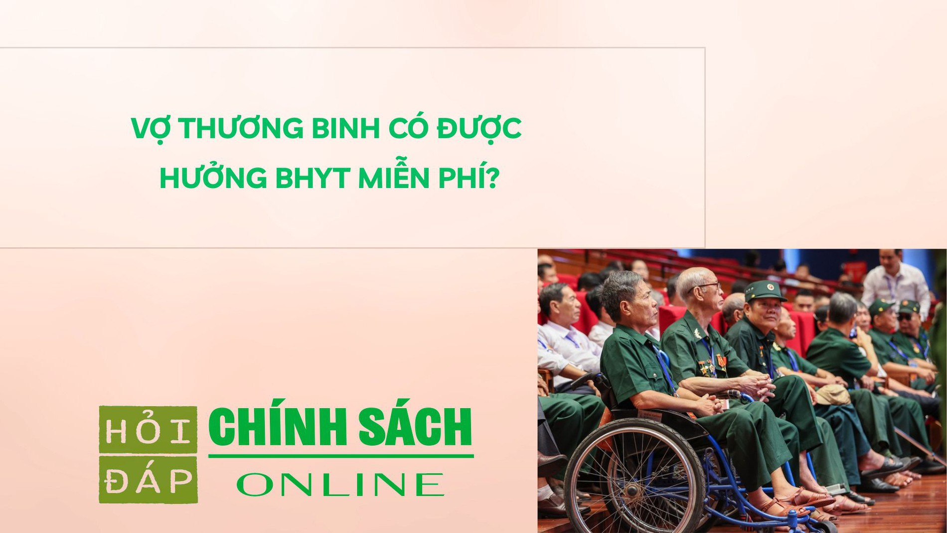 Vợ thương binh có được hưởng BHYT miễn phí?