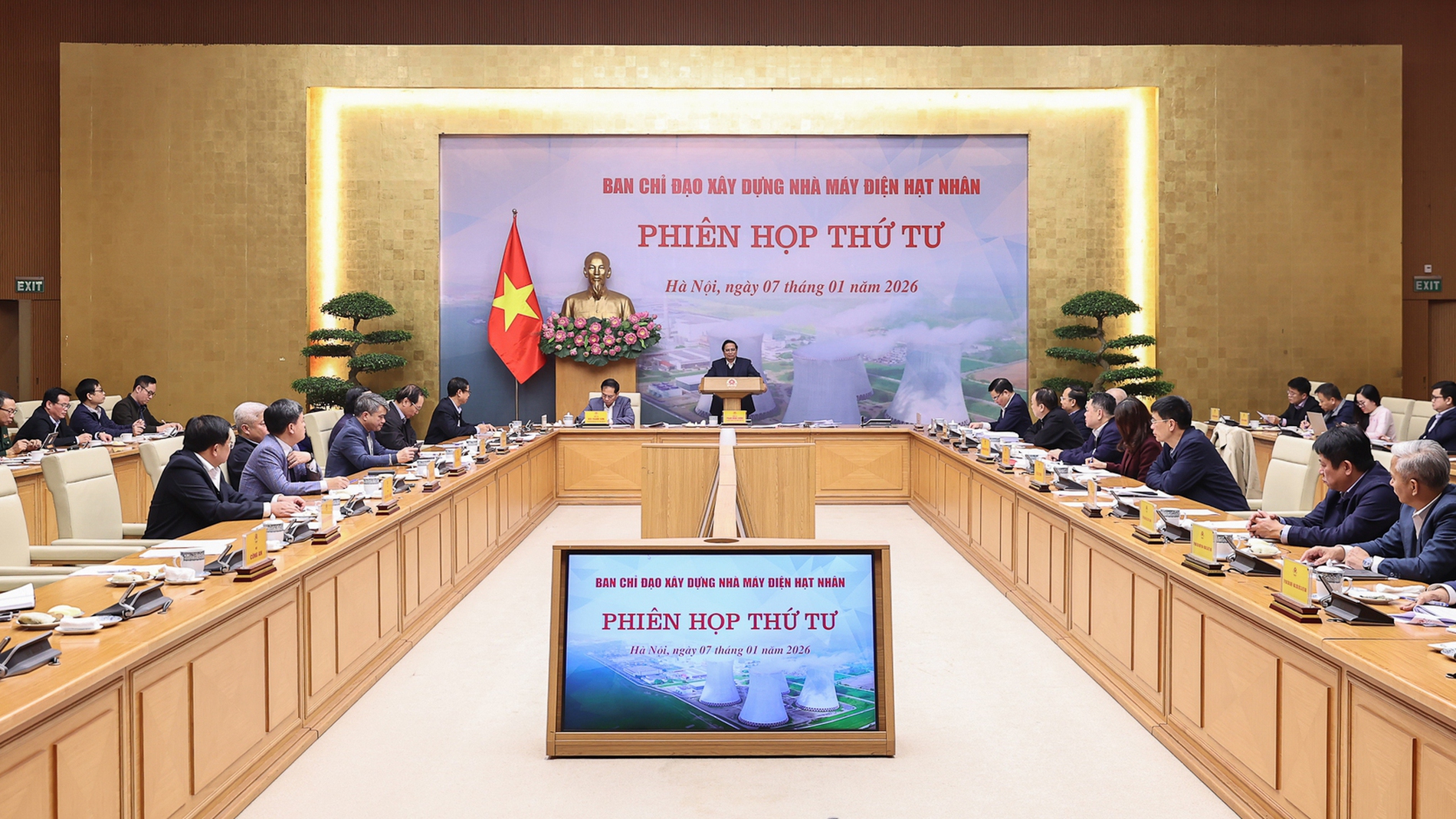 Thúc đẩy triển khai các dự án nhà máy điện hạt nhân