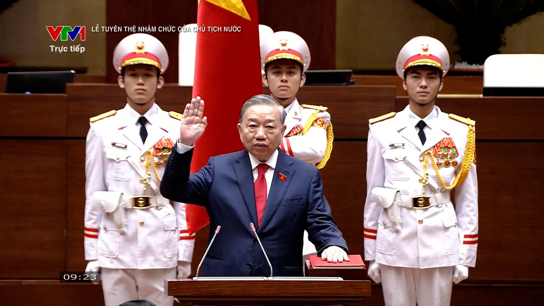 Lễ tuyên thệ nhậm chức Chủ tịch nước của Tổng Bí thư Tô Lâm