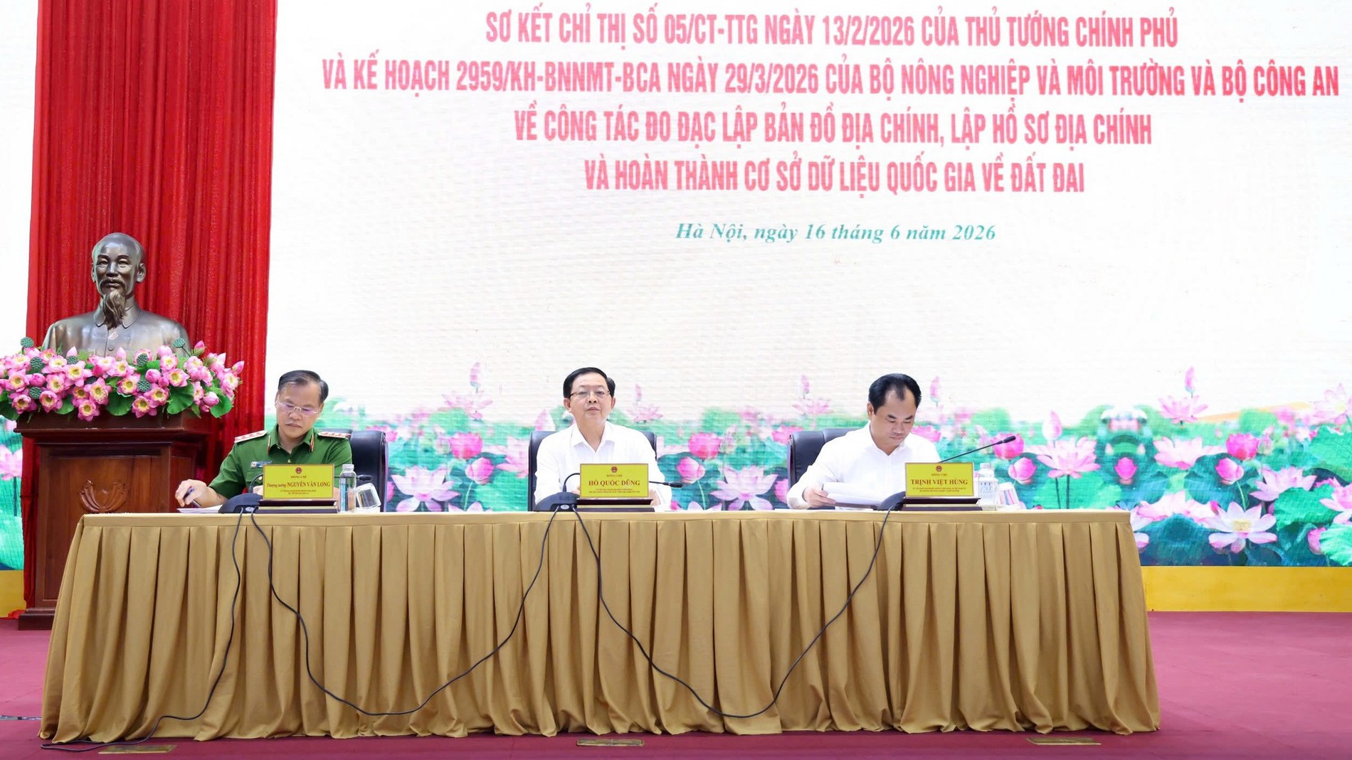Quyết tâm hoàn thành cơ sở dữ liệu đất đai quốc gia trong năm 2026