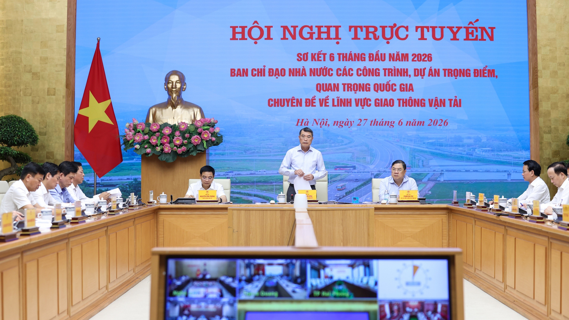 Không lùi, kéo dài, điều chỉnh tiến độ các công trình, dự án trọng điểm