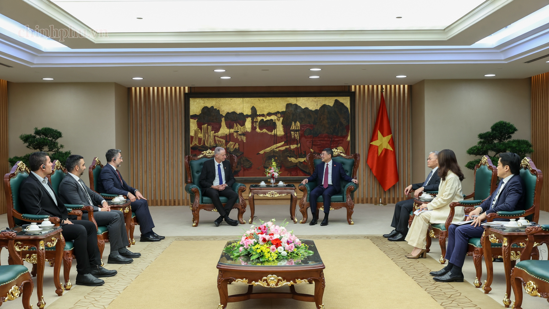 Thủ tướng Lê Minh Hưng tiếp Đại sứ Israel 