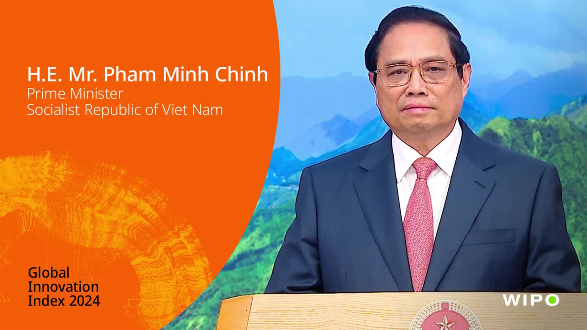 Prime Minister Pham Minh Chinh's remarks at launch of WIPO's GII 2024