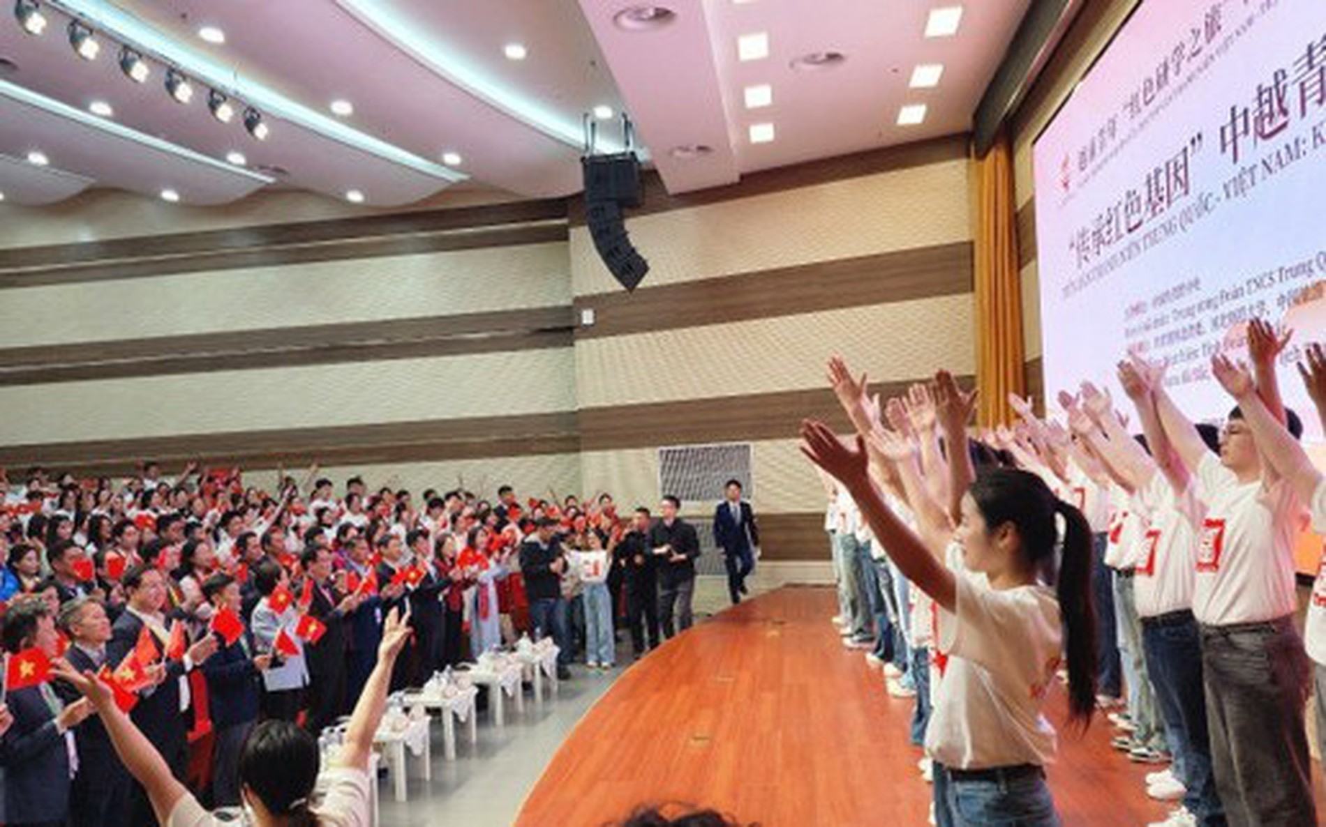 青年是继承和弘扬越中两国传统友好的希望